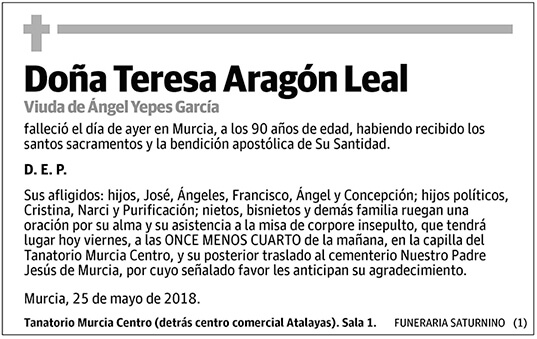 Teresa Aragón Leal