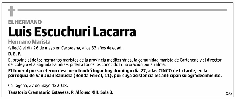 Luis Escuchuri Lacarra