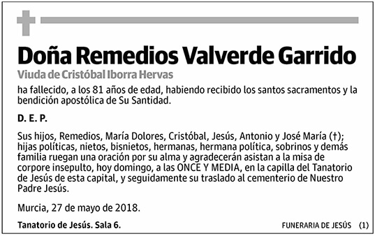 Remedios Valverde Garrido