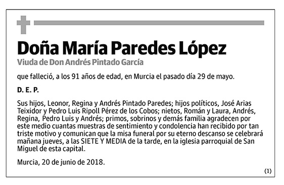 María Paredes López