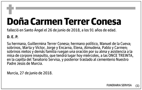 Carmen Terrer Conesa