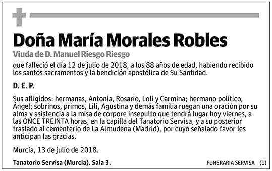María Morales Robles