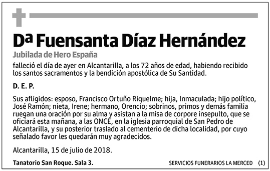 Fuensanta Díaz Hernández