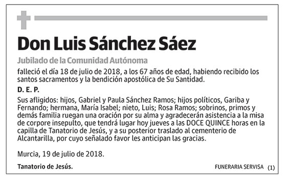 Luis Sánchez Sáez
