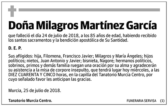 Milagros Martínez García