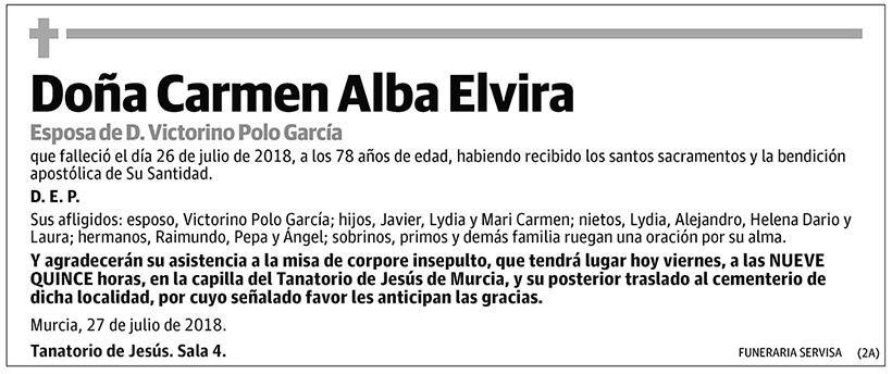 Carmen Alba Elvira