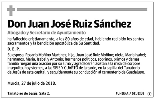 Juan José Ruiz Sánchez