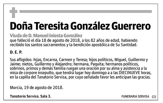 Teresita González Guerrero