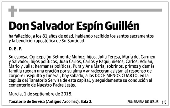 Salvador Espín Guillén