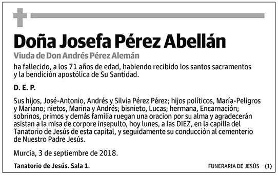Josefa Pérez Abellán