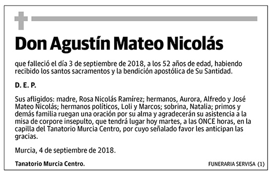 Agustín Mateo Nicolás