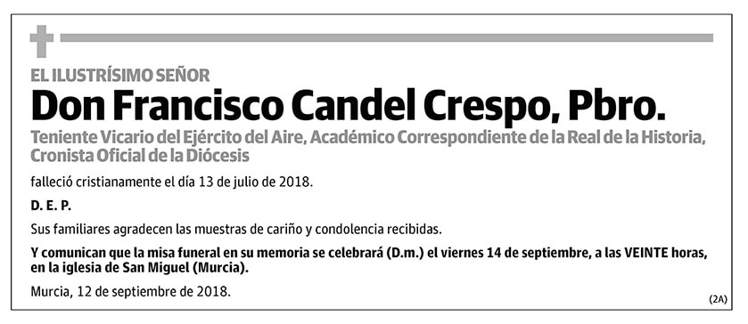 Francisco Candel Crespo