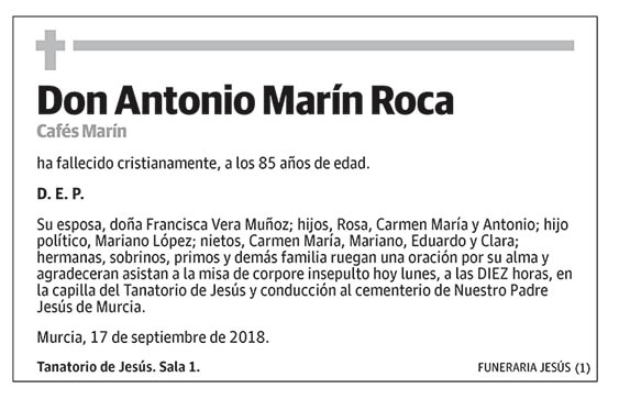 Antonio Marín Roca