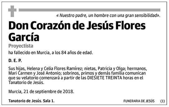 Corazón de Jesús Flores García