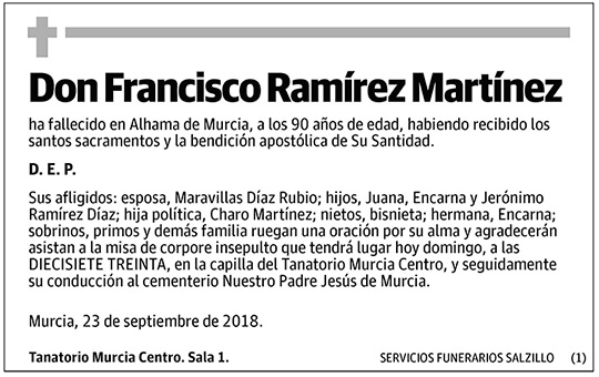 Francisco Ramírez Martínez