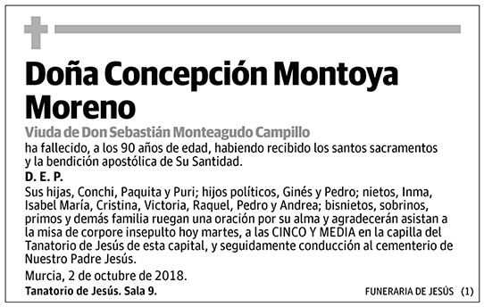 Concepción Montoya Moreno