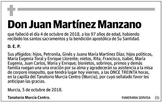 Juan Martínez Manzano