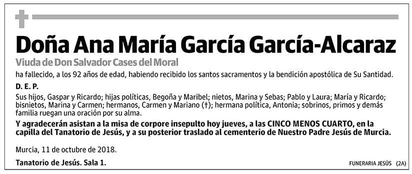 Ana María García García-Alcaraz