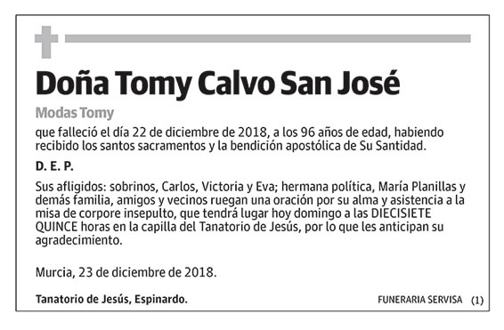 Tomy Calvo San José