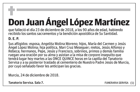 Juan Ángel López Martínez