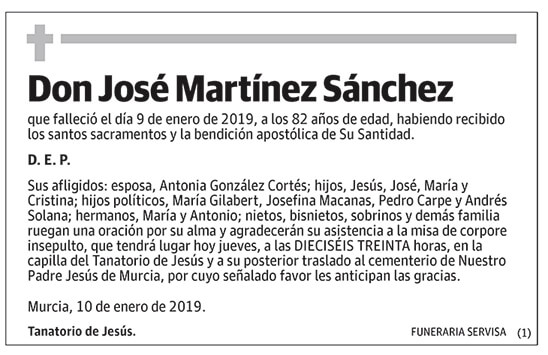 José Martínez Sánchez