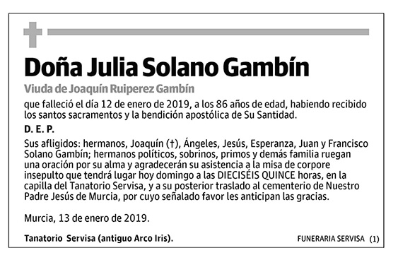 Julia Solano Gambín