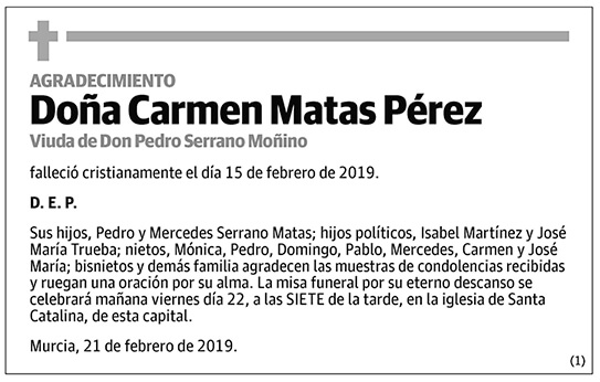 Carmen Matas Pérez