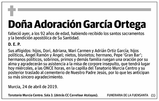 Adoración García Ortega
