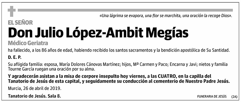 Julio López-Ambit Megías
