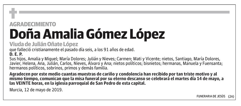 Amalia Gómez López