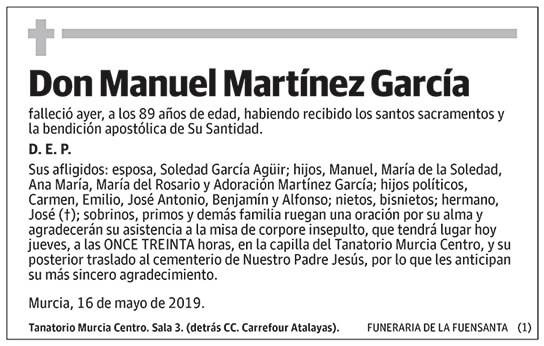 Manuel Martínez García